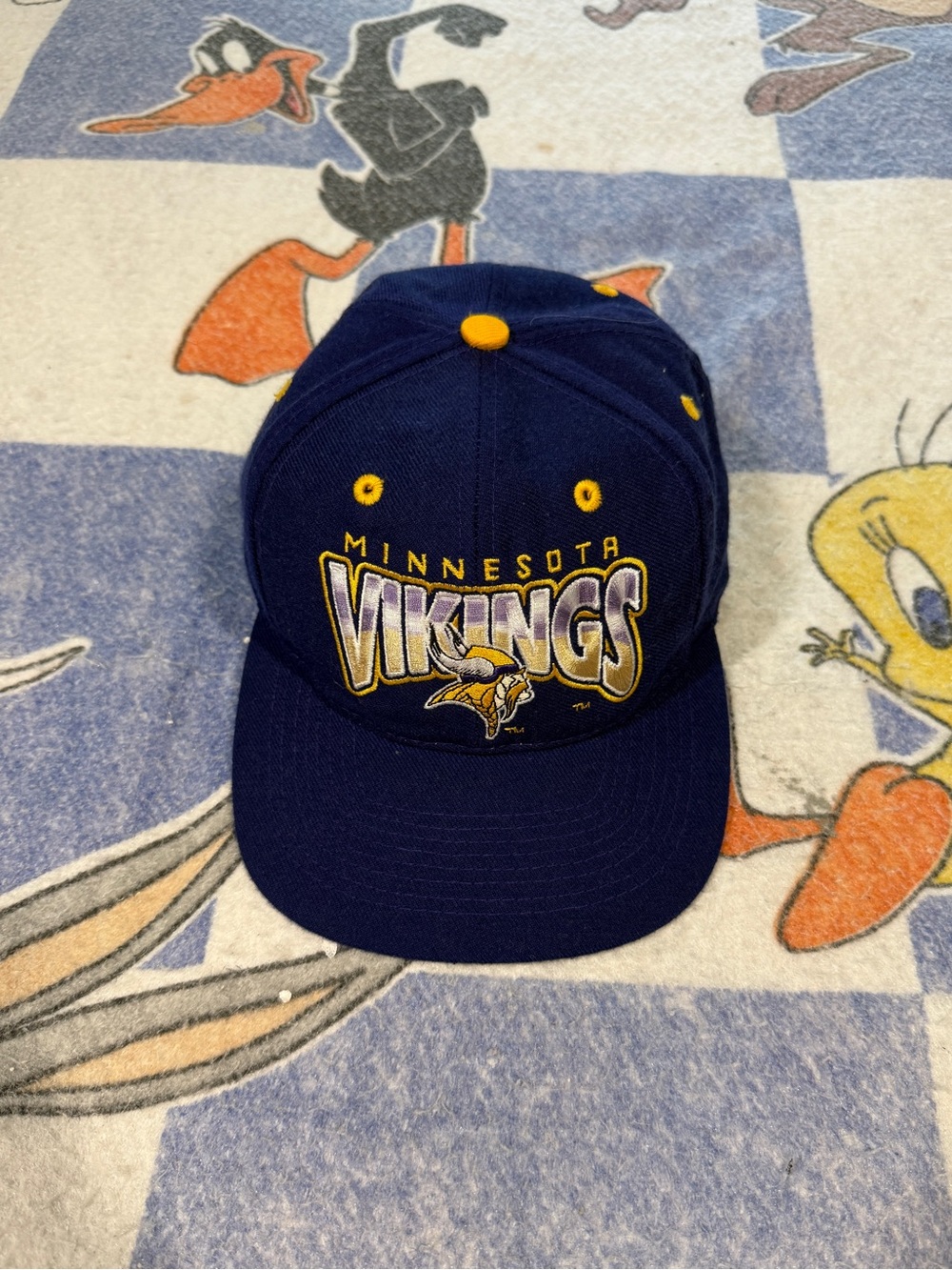Vintage Minnesota Vikings snapback cap